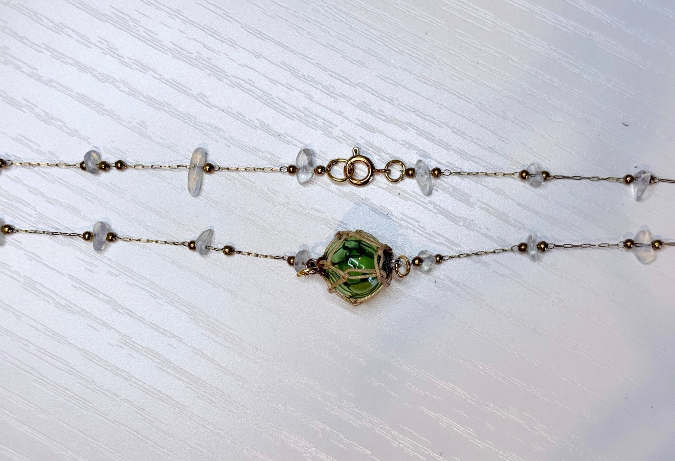 Glass Float Necklace