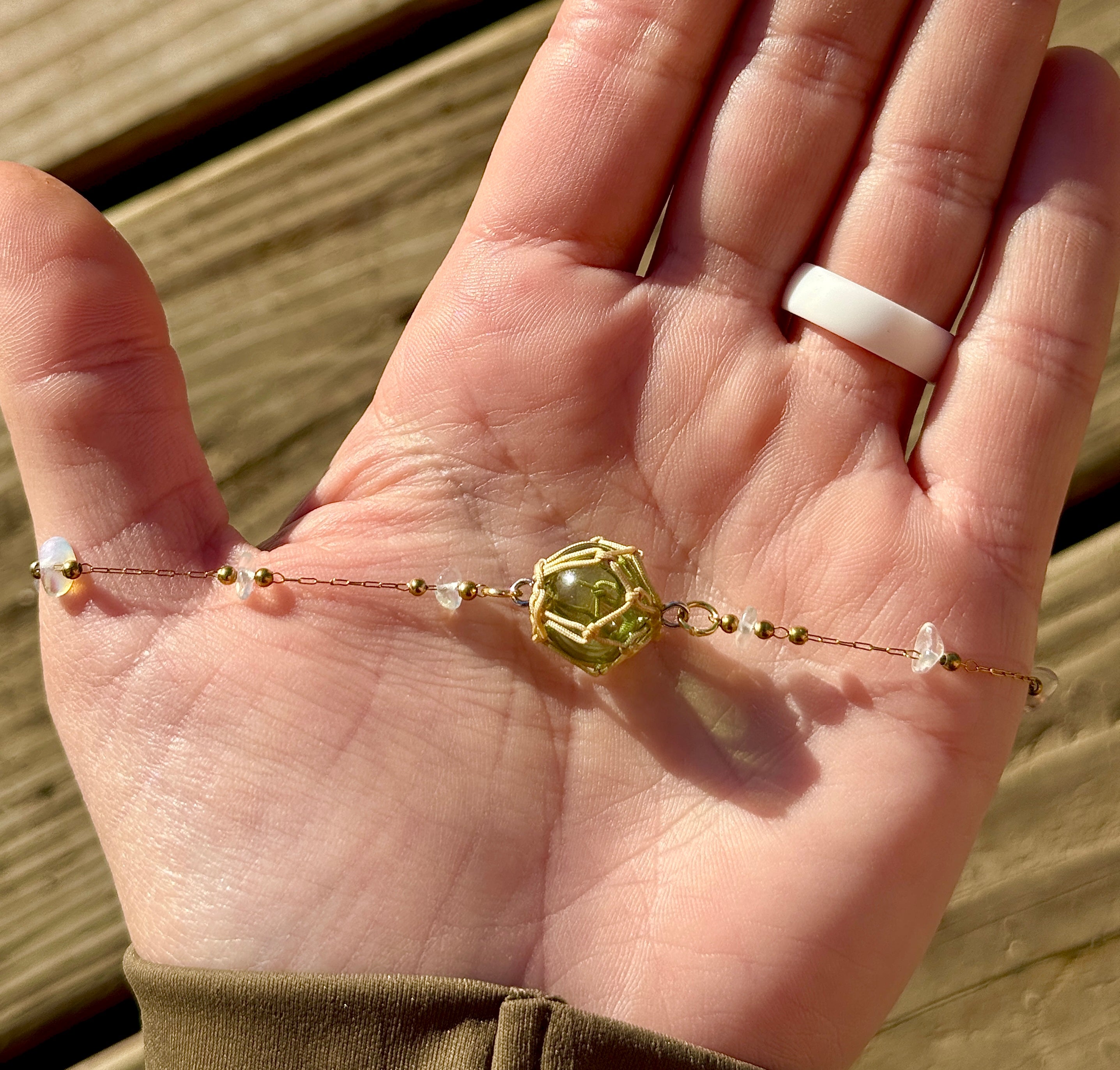 Glass Float Necklace