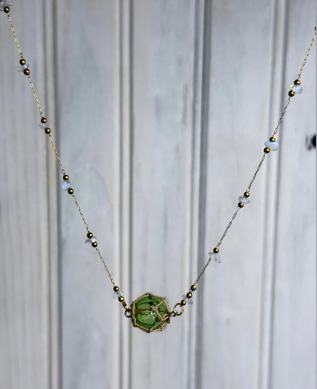 Glass Float Necklace