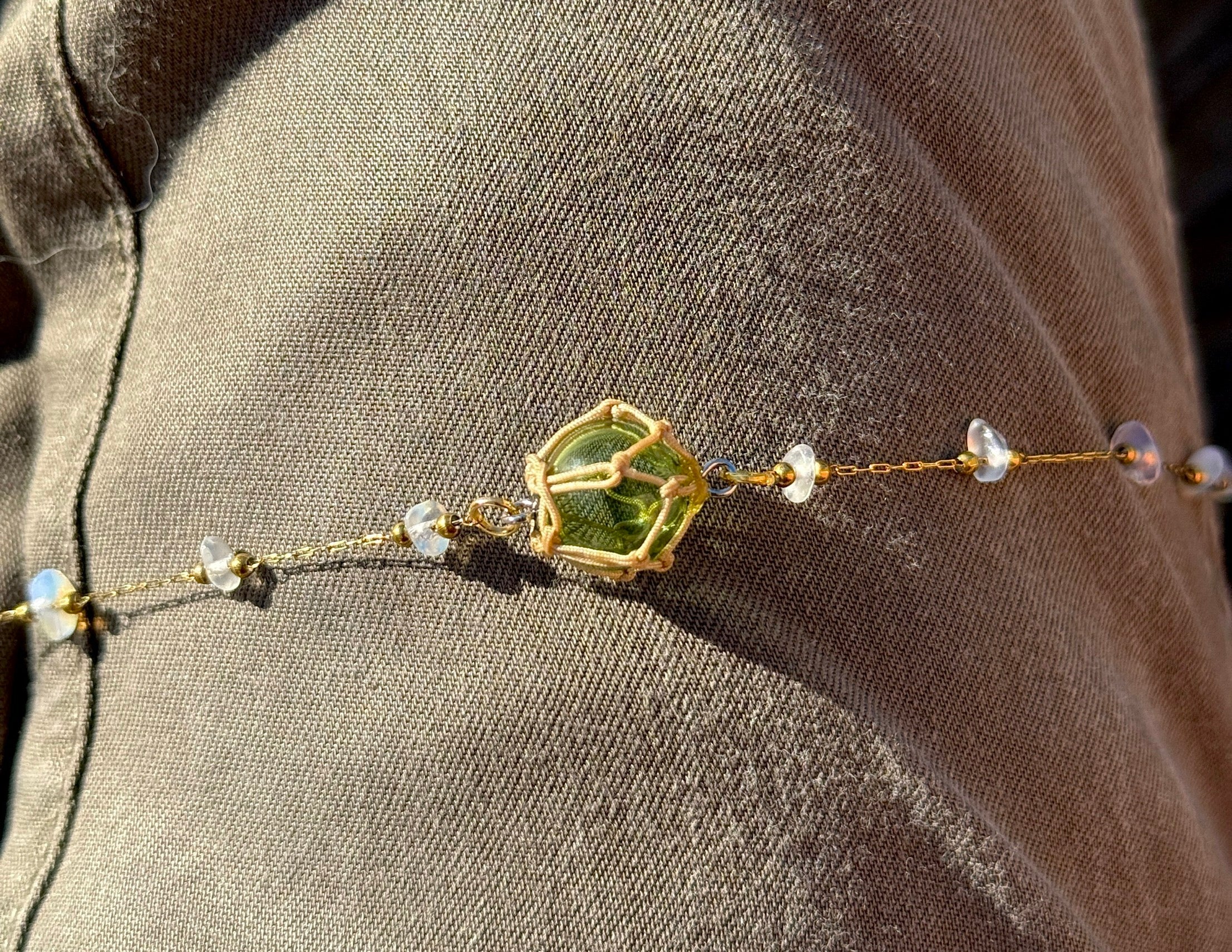 Glass Float Necklace