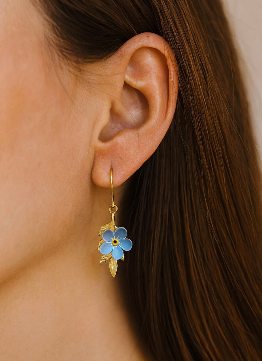 Forget-Me-Not Earrings