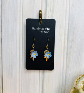 Forget-Me-Not Earrings