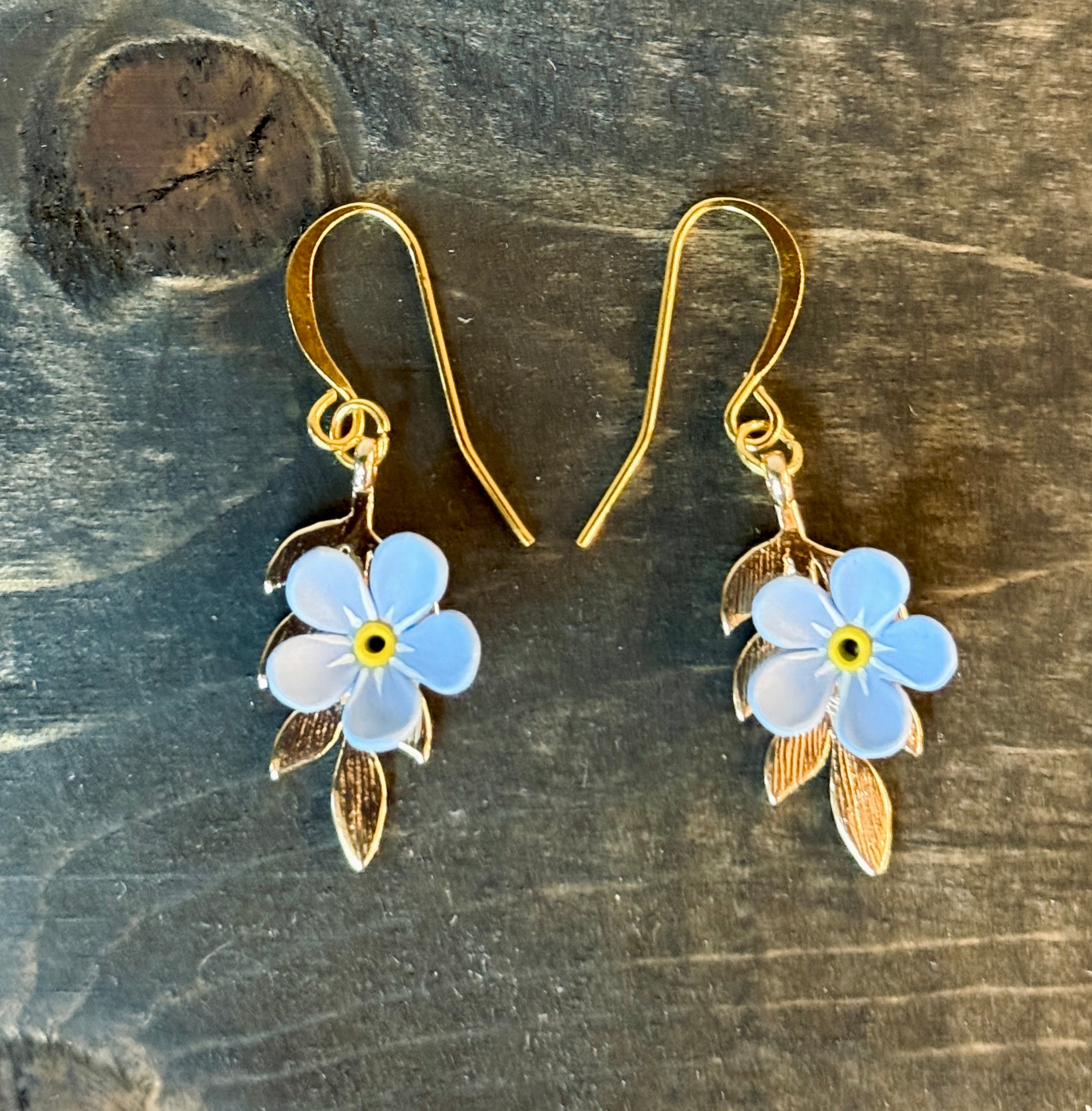 Forget-Me-Not Earrings