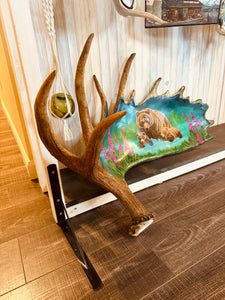 Grizzly Fireweed Moose Paddle
