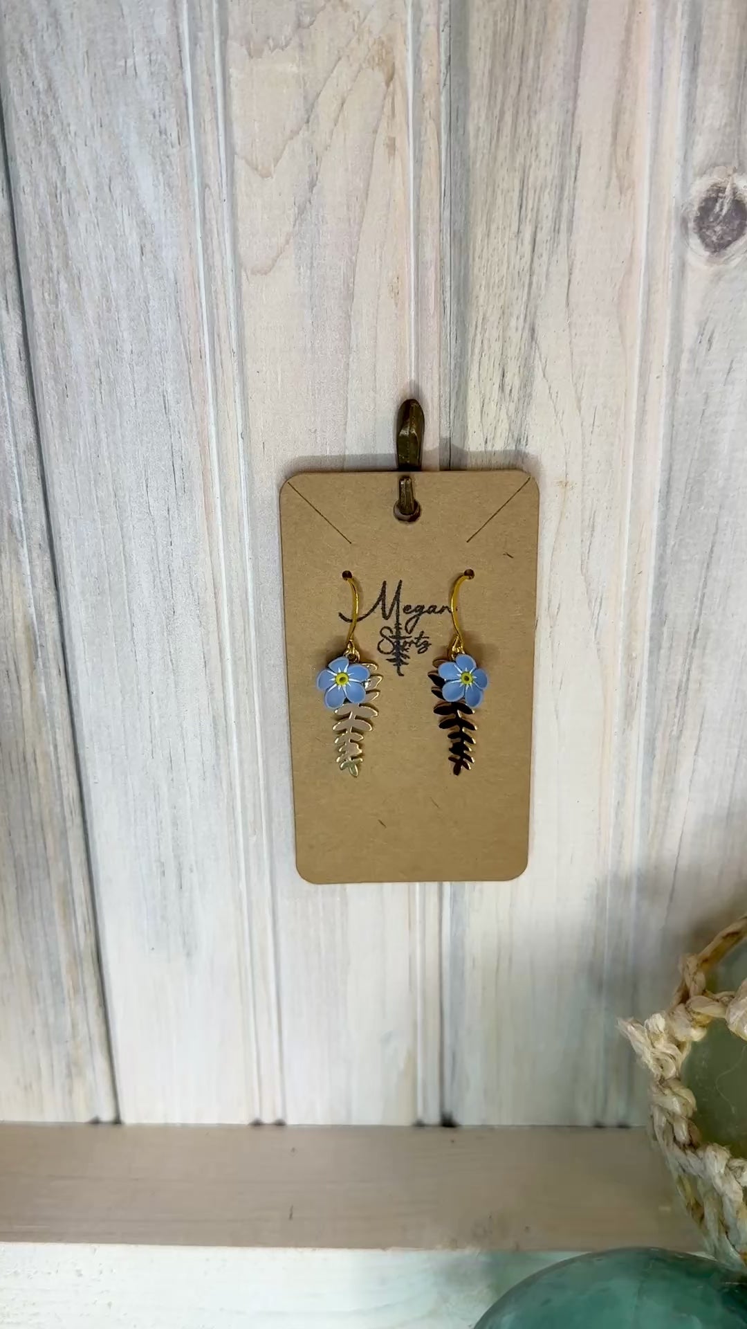 Forget-Me-Not Earrings
